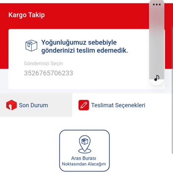 Aras Kargo Begonya, Ücretini Aldığı Hizmeti İfadan Kaçmaktadır