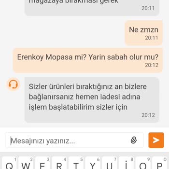 Trendyol Müşteri Temsilcisi K****