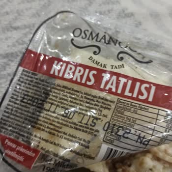 BİM Bozuk Çıkan Kıbrıs Tatlısı