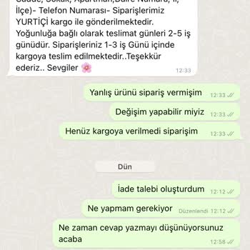 Bysadem İade İşlemi İçin Dönüş Yapmıyor İade Kodu Alamıyorum