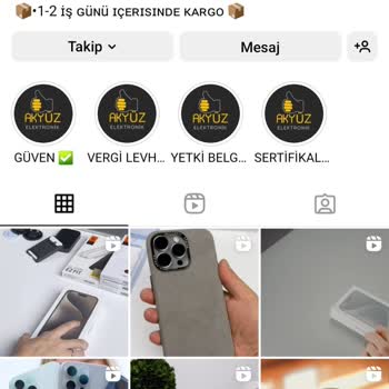 Akyüz Elektronik (Instagram: elektronik.akyuz) Çekiliş Mesajı Geldi
