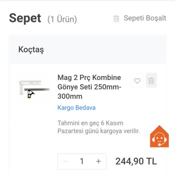 Koçtaş İnternet Sitesinde Fiyat Aldatmacası