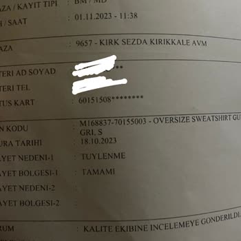 Mavi Hatalı Ürün Satışı