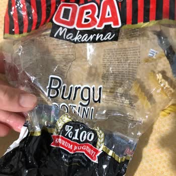 Oba Makarna Oba Burgu Makarna Paketinden Beyazlaşmış Makarna Çıktı