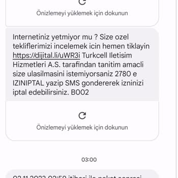 Turkcell Müşteriye Zorla 50 TL Paket Satıyorlar