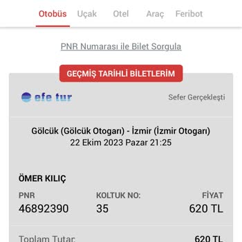 Obilet Biletimi İptal Ettim Ama Param Yatmadı