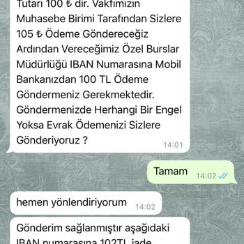 P*****a Burs Adı Altında