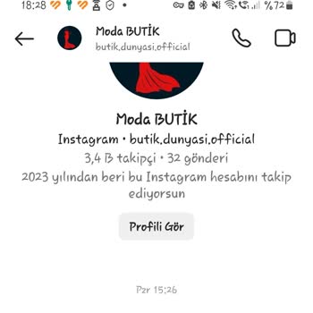 Moda Butik (Butik.dunyasi.official) Yanıltıyor