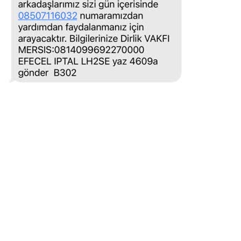 İlmihal Vakfı - 0850 711 60 32 SMS Aranma