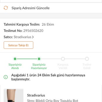 Trendyol E Ticaret Uygulamasından Alışveriş