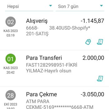 Shopify.com Shopify Hesabımdan Para Çekmiş