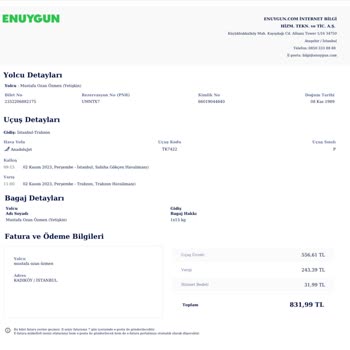 Türk Hava Yolları'nın Uçuş İptali