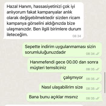Hepsiburada Kampanyanın Sepete Yansımaması