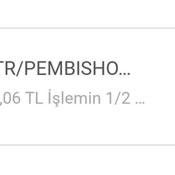 Pembishomewear Sipariş Sorunu