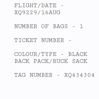 SunExpress Hava Yolları 3 Aydır Kaybolan Bagajımı Alamadım Değerini De Alamadım