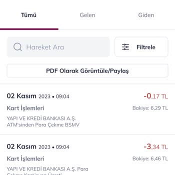 Yapı Kredi ATM'si Paramı Yuttu