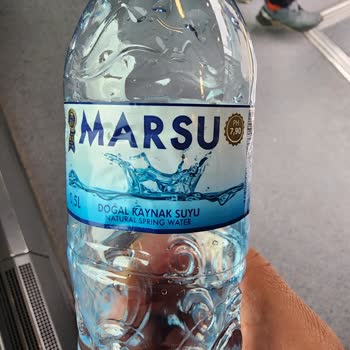 Marsu Doğal Kaynak Suyu Pet Şişe Kalitesizliği
