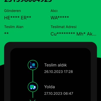 Watsons Kargom Elime Ulaşmadı