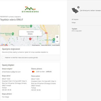 Evim Dekora Ürünüm Hala Kargoya Verilmedi Ve İletişime Geçemiyorum!