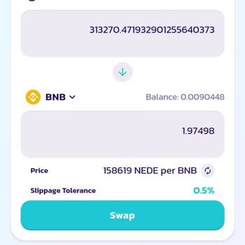 Pancakeswap'tan Coin Aldım Ancak Geri Satamıyorum