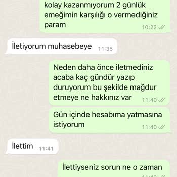 Nare Giyim Sipariş Elime Ulaşmadı Para İadesi Yapılmadı