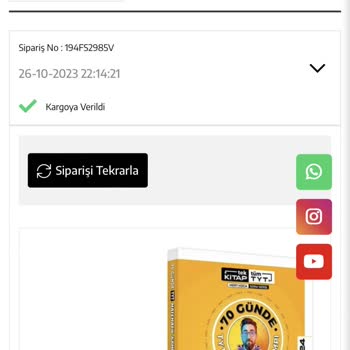 Mert Hoca Yayıncılık 1 Hafta Önce Aldığım Ürün Gelmiyor