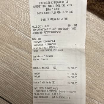 BİM Arızalı Eksik Bir Aydır Elime Ulaşmayan Bulaşık Ve Çamaşır Makineleri