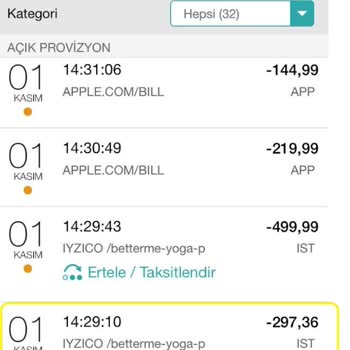 Betterme Birden Fazla Kez Hesaptan Para Çekilmesi
