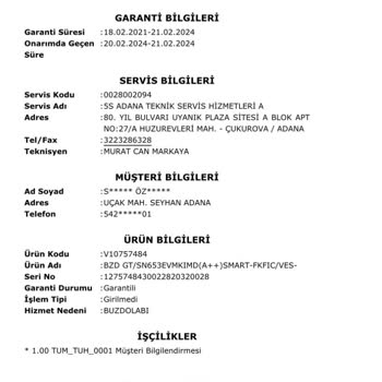 Vestel Buzdolabım Her Şeyi Çürütüyor