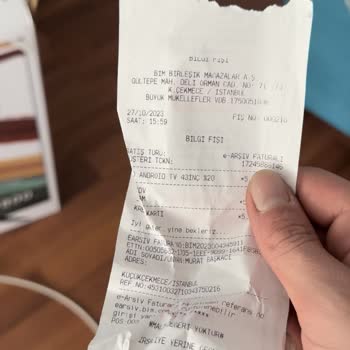 BİM'den Aldığım Dijitsu Televizyon Kırık Çatlak Çıktı.