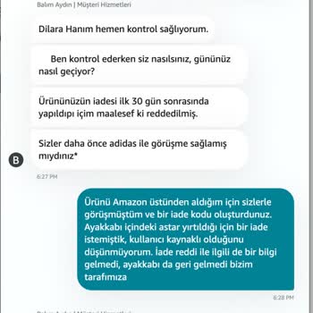 Amazon Türkiye'nin 6 Aydır Ürünüme El Koyması Ve İade Yapmaması