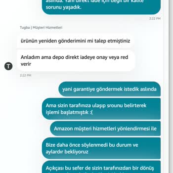 Amazon Türkiye'nin 6 Aydır Ürünüme El Koyması Ve İade Yapmaması