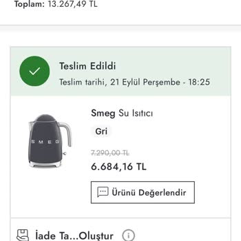 Boyner İnternet Siparişi Kayıp Ürün