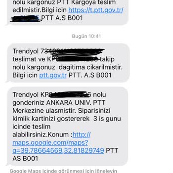PTT Kargo Kargoyu Adrese Getirmiyor!