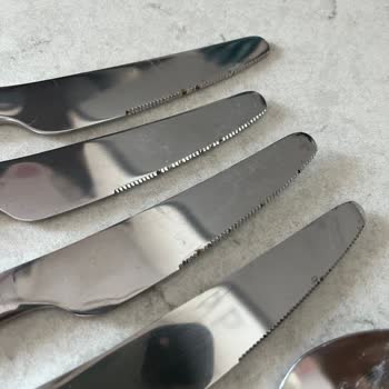 IKEA Çatal Bıçak Kaşık Takımı Ve Sarımsak Ezeceği