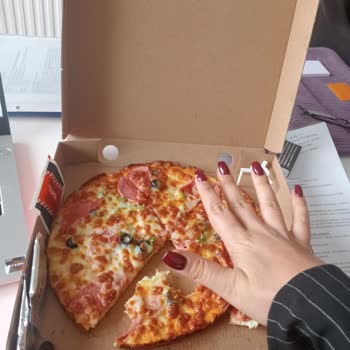 Pizza Time Ankara Birlik Şubesi Orta Boy Pizzanın Boyutu