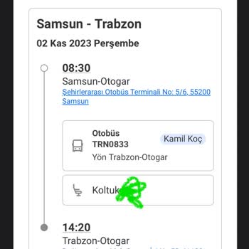 Kamil Koç Pişmanlıktır İkram Yapılmadı