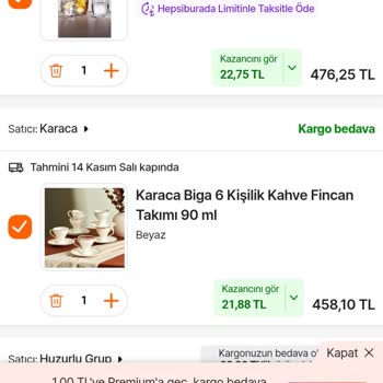 Karaca Züccaciye, Hepsiburada Fiyat Oyunu