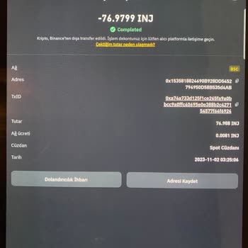 Binance Cüzdanımdaki Kripto Varlıklarımın Boşaltılması