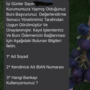 Burs Ve Hakkınızda Hesap Açılması