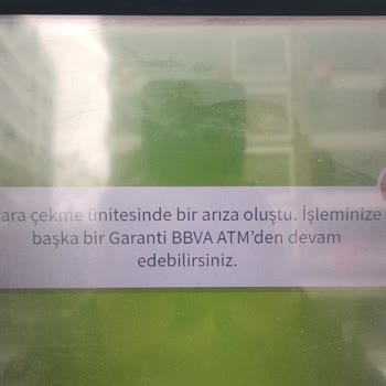 Garanti Bankası Sürekli Bozuk ATM