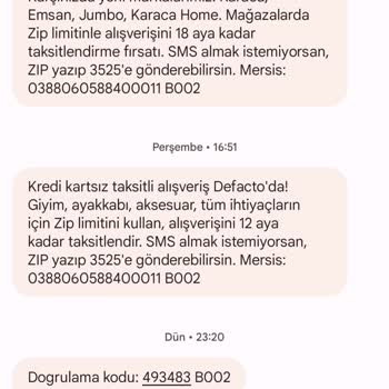 Zip Finansman Zip Limitim Durduk Yere Sıfırlandı