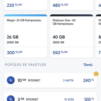 Turkcell İçerikleri Az Olan Paketlere Fahiş Fiyat Vermeleri