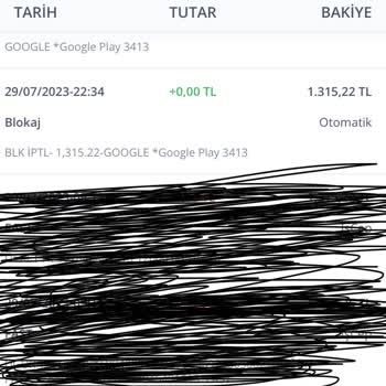 Google Play İş Bankası Hesaptan Onaysız Para Çekilme
