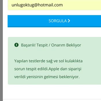Apple Servis Ayıplı Ürün Satıyor.