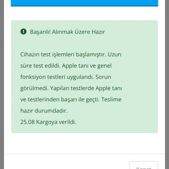 Apple Servis Ayıplı Ürün Satıyor.