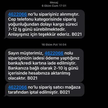 Wnt.com.tr Para İadesi Olmadı