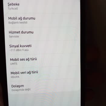 Turkcell Sinyal Sorunu (Arama, Aranma Ve İnternet )