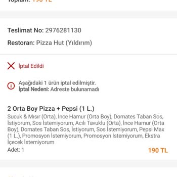 Trendyol Ve Trendyol Yemek Bir Daha Asla