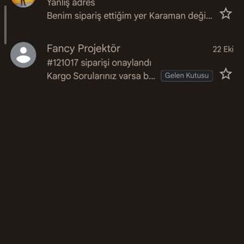Fancy Projektör Ürün Satın Aldım Ve Nerede Belirsiz